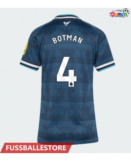 Günstige Newcastle United Sven Botman #4 Auswärtstrikot Damen 2026-27 Kurzarm